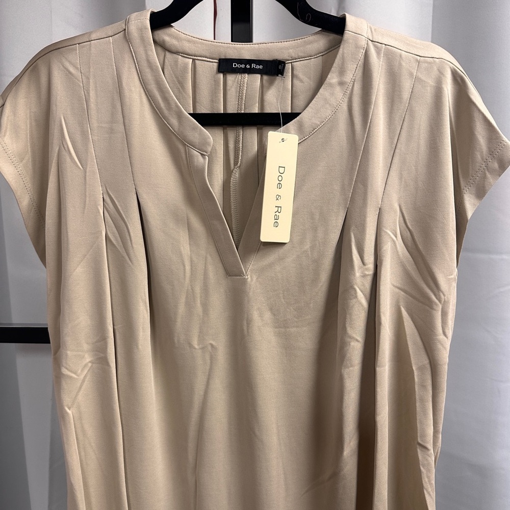 Brand new with tags taupe top
